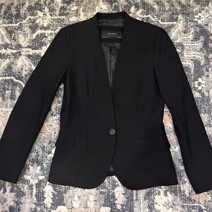 zara basic blazer
